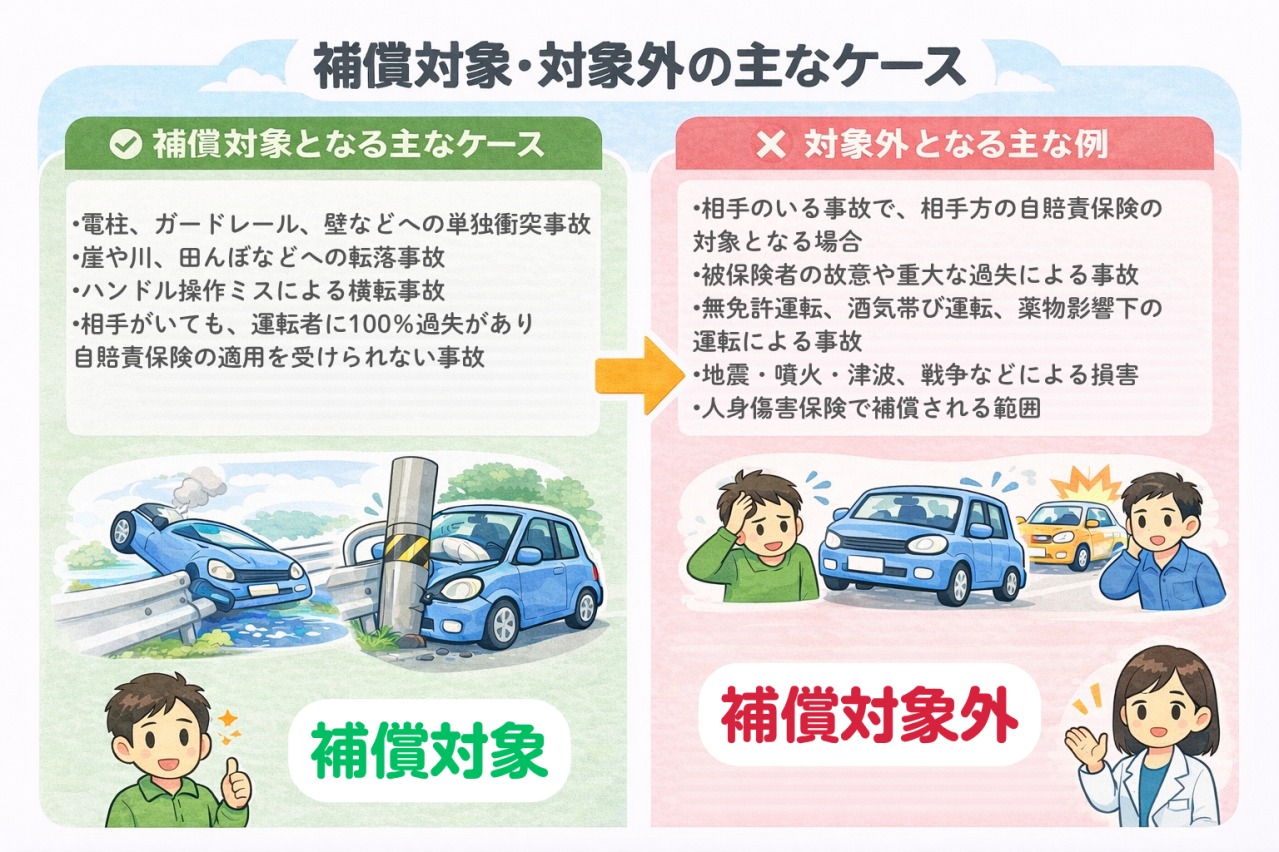 自 損 事故 と は