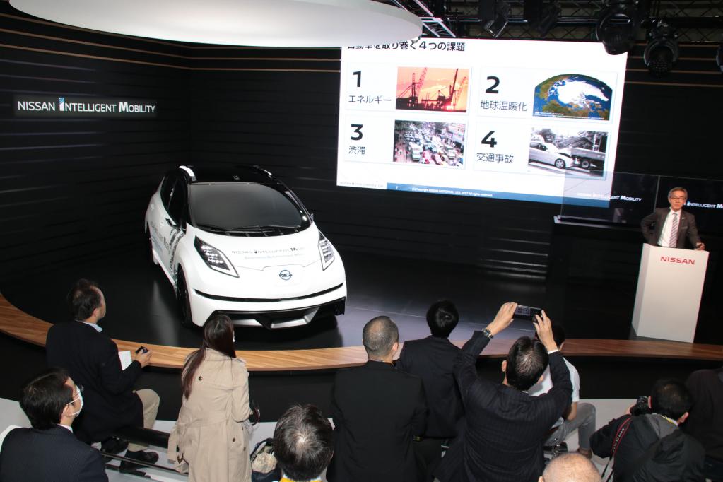日産imxが Nissan Intelligent Mobilityが目指すクルマ 人 社会の新しい関係 を体現 東京モーターショー17 Motor Fantech モーターファンテック