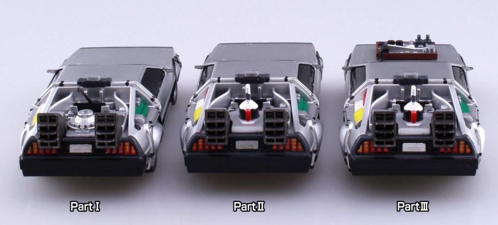 走るプラモ！ 映画バック・トゥ・ザ・フューチャー「デロリアン」が