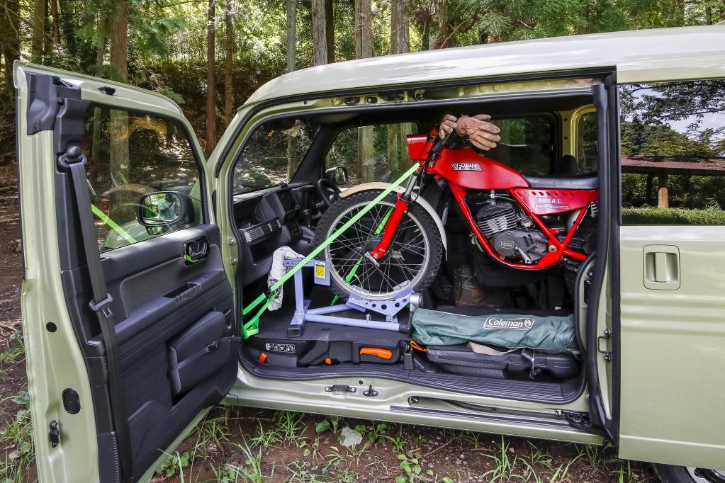 ホンダn Vanにトライアル車を積んで ふらりと千葉まで バイク実用レポート Motor Fan Bikes モータファンバイクス