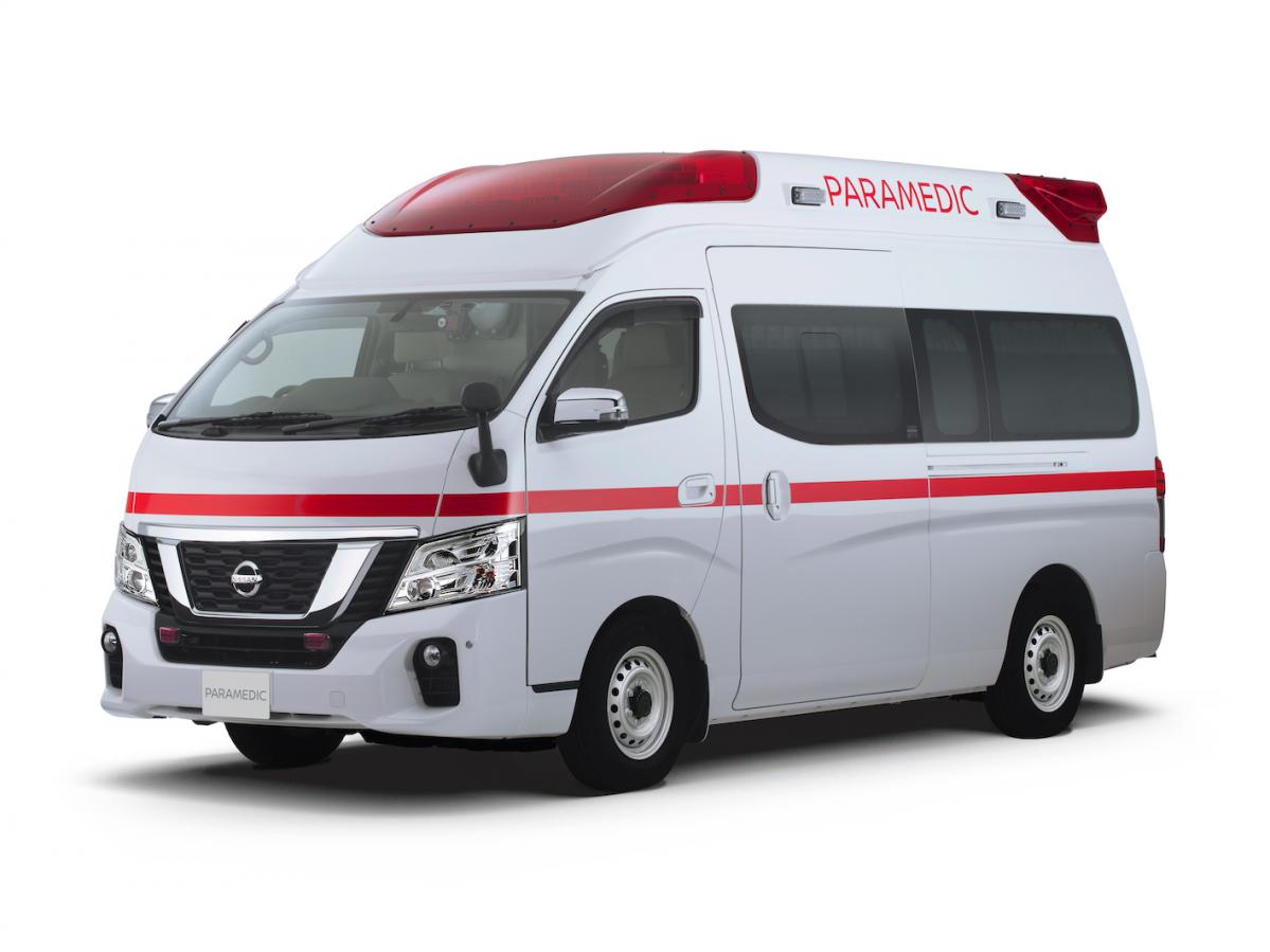 ベースはキャラバン 価格は1457万円 日産 高規格準拠救急車 パラメディック をフルモデルチェンジ Motor Fan モーターファン