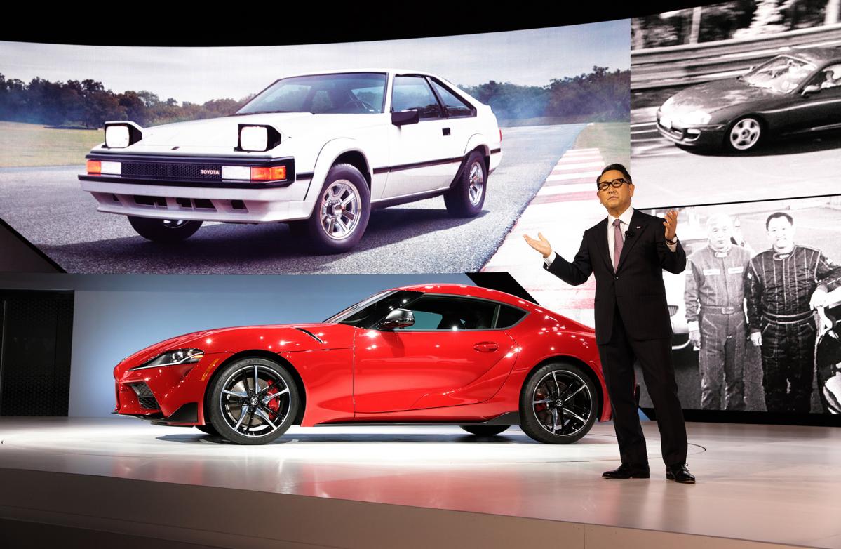 トヨタ社長がアメリカを笑わせた スープラ発表時の豊田章男社長のスピーチ全文 Motor Fan モーターファン
