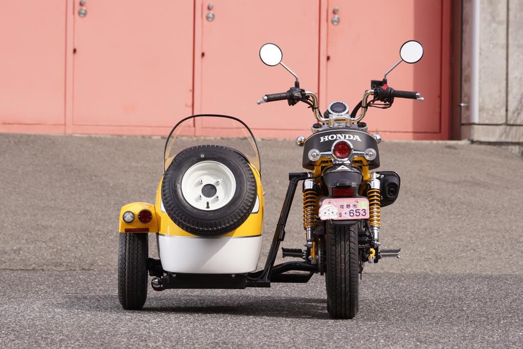 37万円で憧れのサイドカー生活を モンキー125で実現可 大阪モーターサイクルショー19 Motor Fan Bikes モータファンバイクス