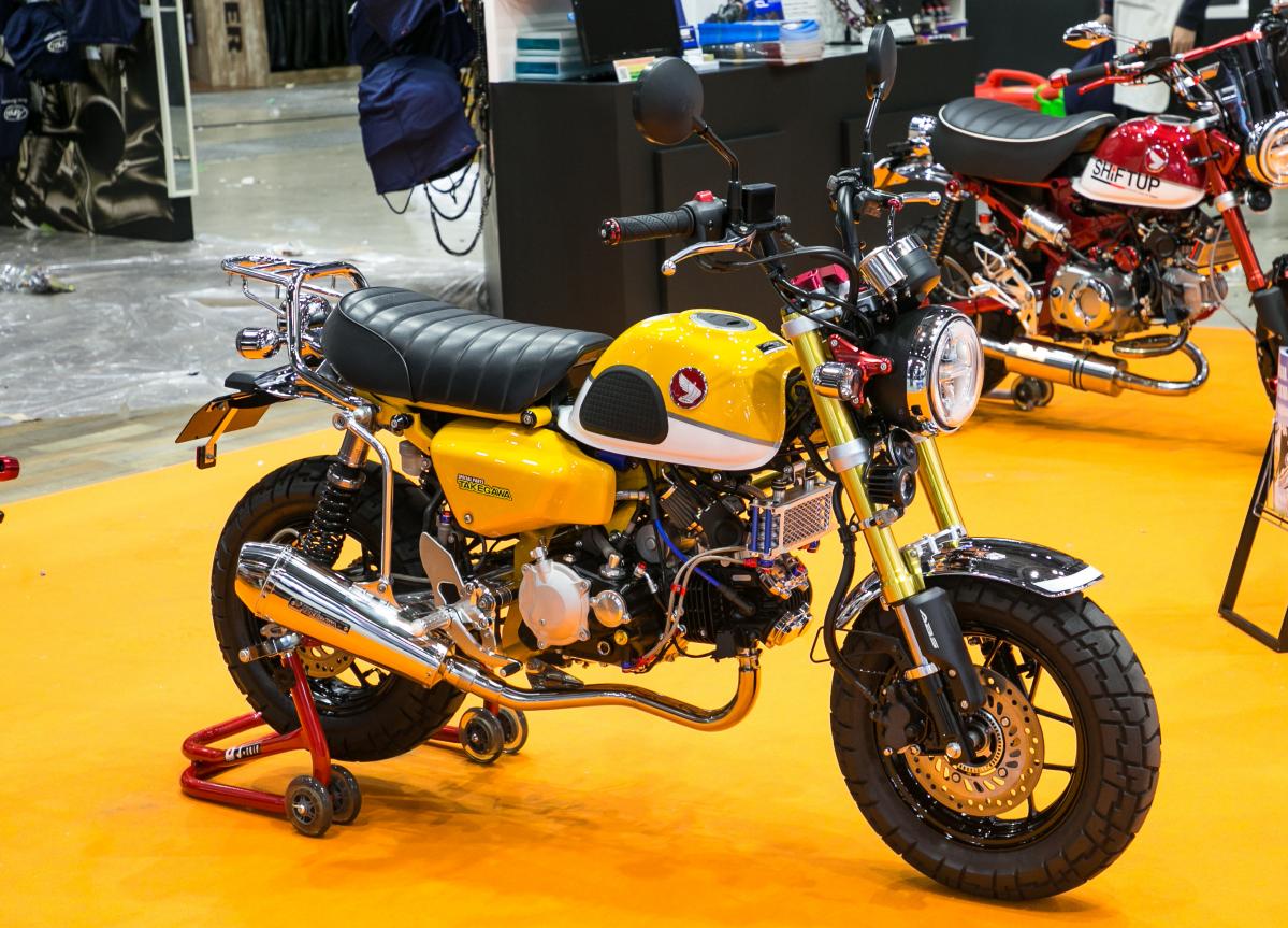 モンキー125を181ccに排気量アップ 老舗sp武川のお手本改 東京モーターサイクルショー19 ホンダ Motor Fan Bikes モータファンバイクス