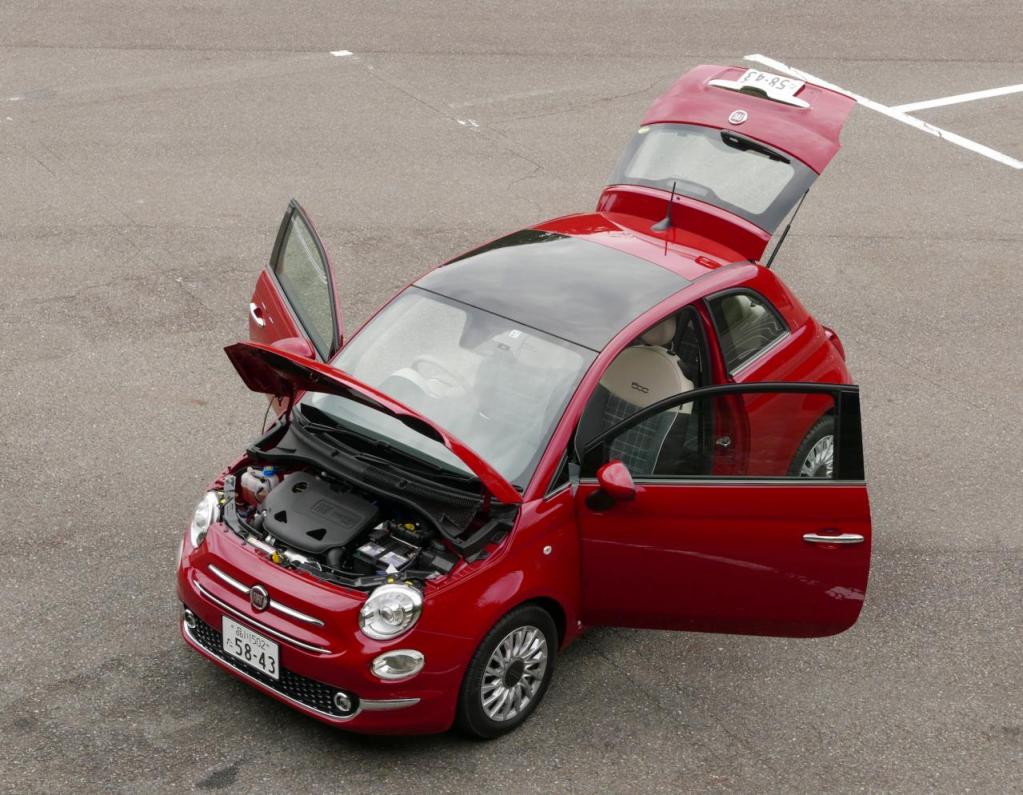 唯一無二の可愛さ は 実用的と同義なるか 実証実験 Fiat500 居住性はどうか 後席 の快適性は ハッチバック Motor Fan モーターファン