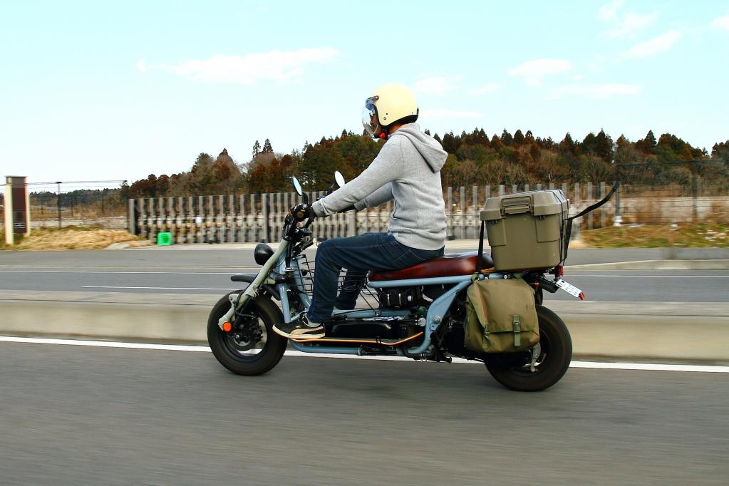 見たことない車体デザイン 日本発の個性派アドベンチャー系スクーター Vesgride に乗ってみた Motor Fan Bikes モータファンバイクス