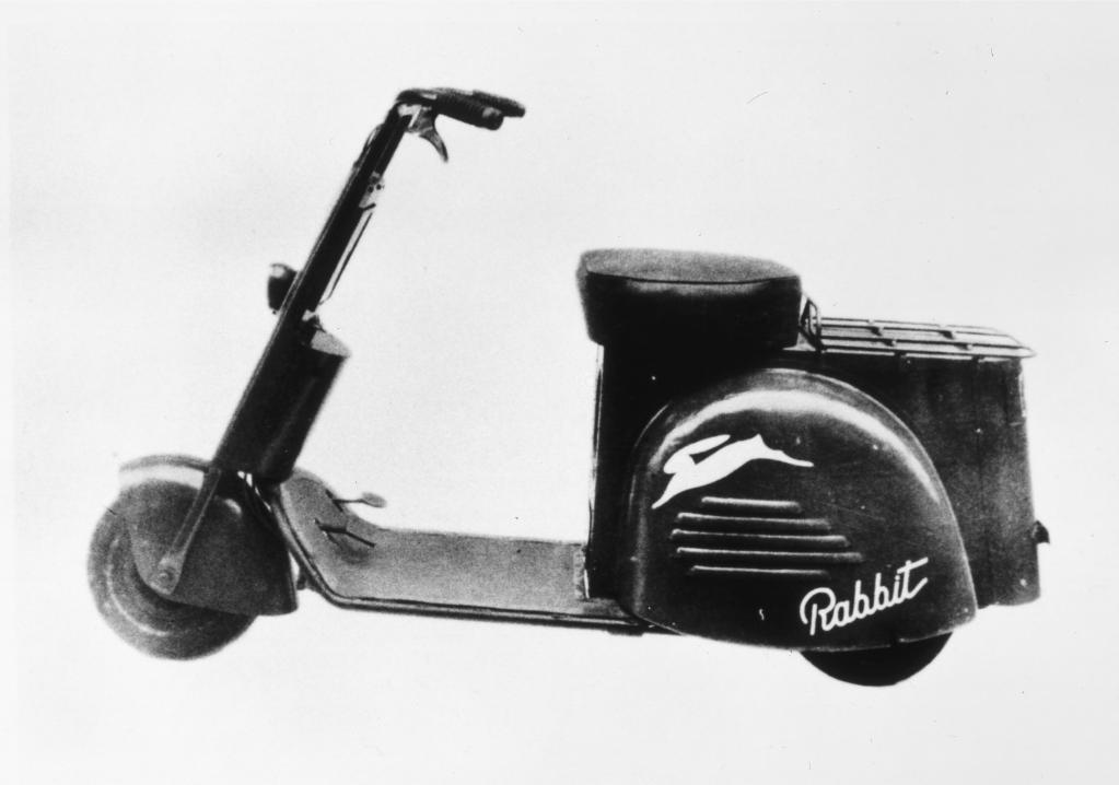 【限定品人気】1950年代 富士工業 ラビットスクーター S55のガソリンタンク RABBIT 富士重工 その他