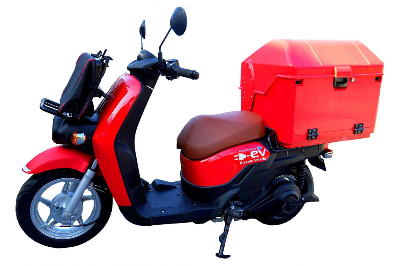郵便配達用バイクも電動化 ホンダの電動スクーター Benly E ベンリィ イー ついに導入へ Motor Fan Bikes モータファンバイクス