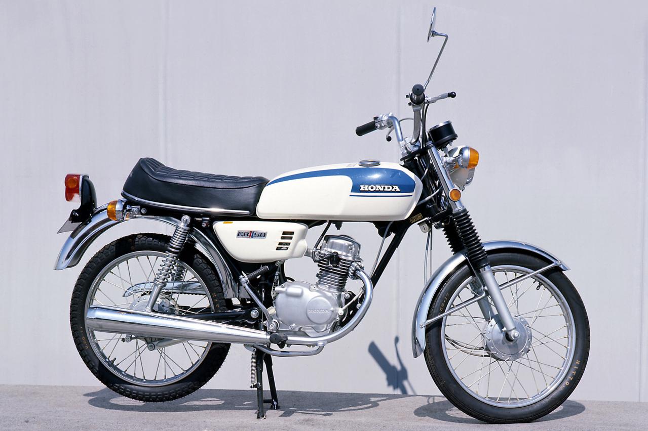 ホンダ CB50】50ccで唯一“CB”の称号が与えられた本格4ストゼロハンスポーツ|1971年（昭和46年）～｜Motor-Fan  Bikes[モータファンバイクス]