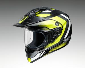 この色はホンダにもBMWにもよく似合う。|SHOEI HORNET ADVに新柄