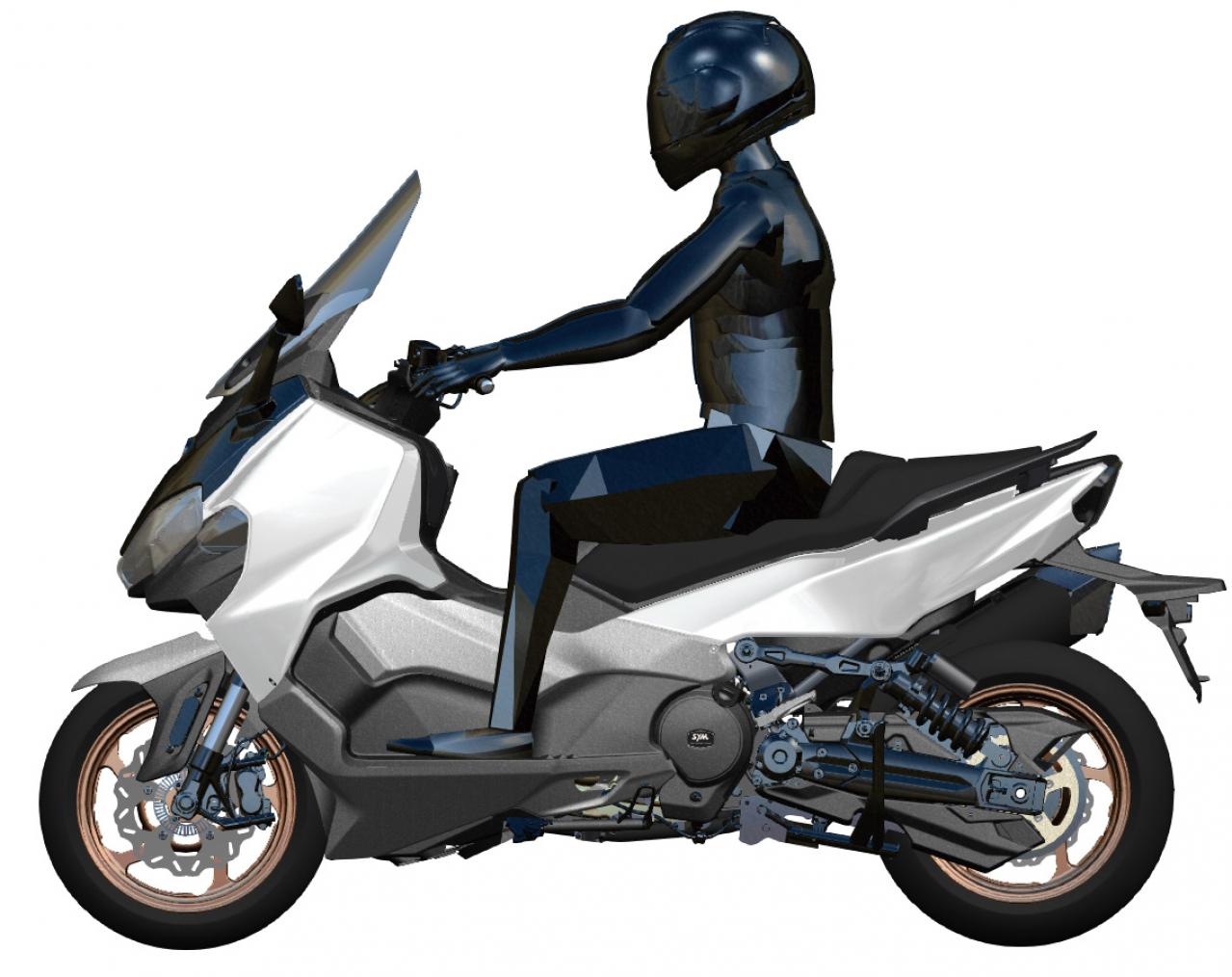 排気量465cc】スポーツバイクを目指したハイエンドスクーター｜SYM