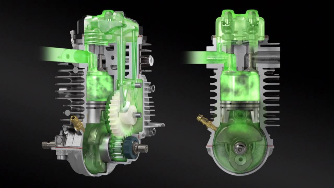 海外技術情報 混合ガソリンを使用する4ストロークエンジン Stihl 4 Mixエンジン は2ストロークの良さを取り入れた4ストロークエンジン Motor Fantech モーターファンテック