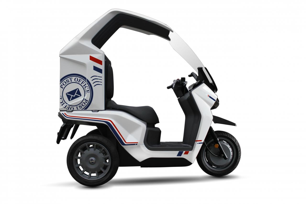 台湾情報 ルーフ付きスクーターに新型 Sym Ef3は普通自動二輪免許のパワフル電動モデル Motor Fan Bikes モータファンバイクス