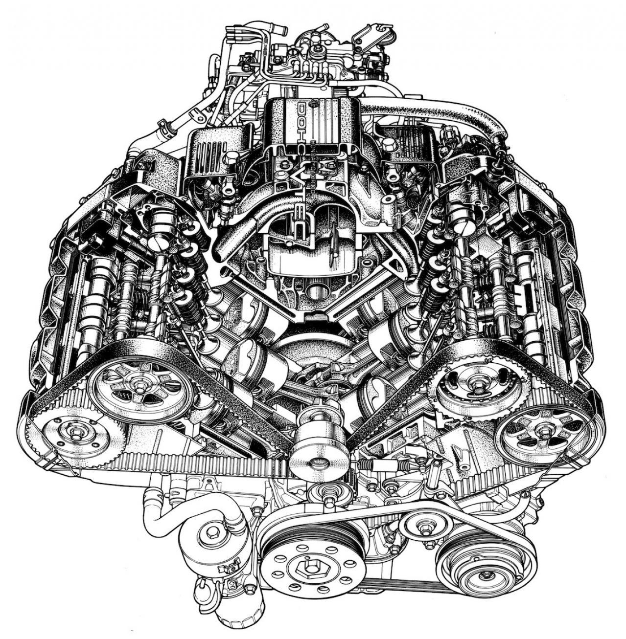 内燃機関超基礎講座 V6エンジン の特質と動作を構造から考えてみる Vバンク60度 90度 1度 Motor Fantech モーターファンテック