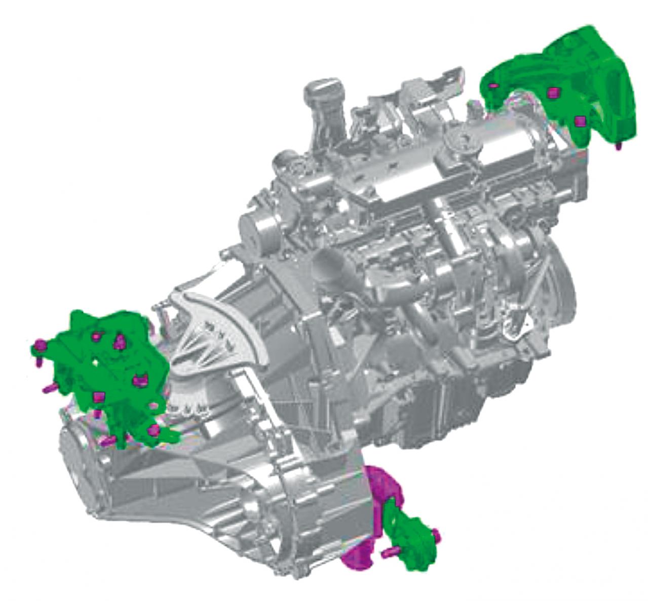 内燃機関超基礎講座 エンジンマウントの難しさ 硬くてもダメ 柔らかくてもダメ Motor Fantech モーターファンテック