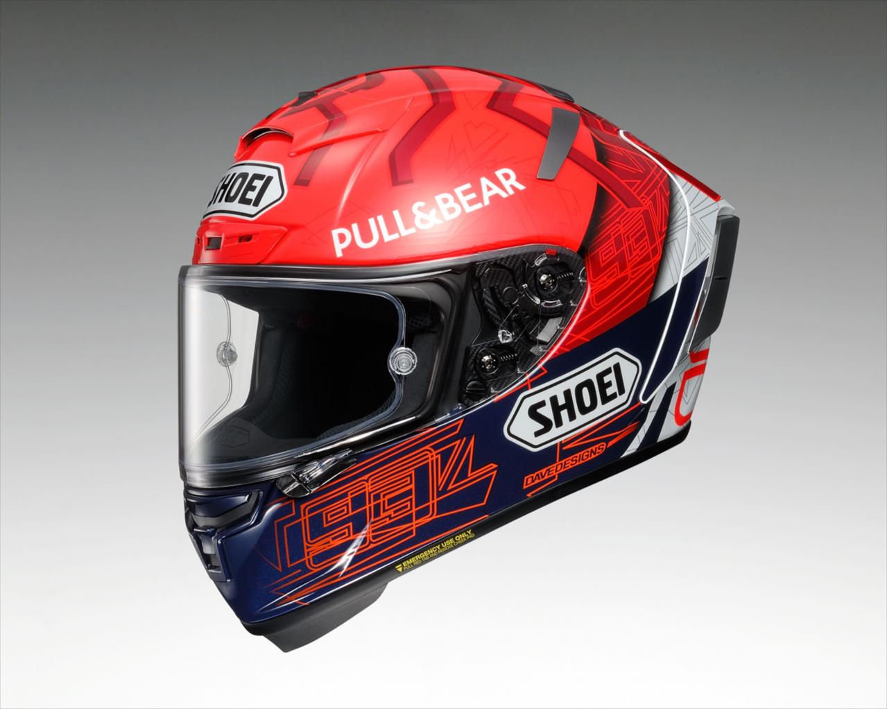 SHOEI ヘルメット　赤　フルフェイス