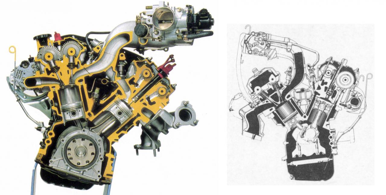 内燃機関超基礎講座 世界初の横置きv6dohc4バルブエンジン トヨタ1vz Fe カムリが積んだ2 0ℓv6 Motor Fantech モーターファンテック