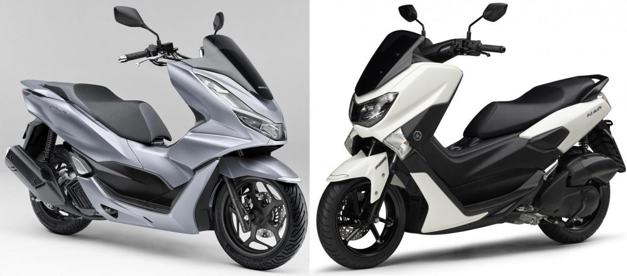 35万7500円 新型ホンダpcx125とヤマハnmaxは価格が同じだから悩む あれこれ比べてみた Motor Fan Bikes モータファンバイクス