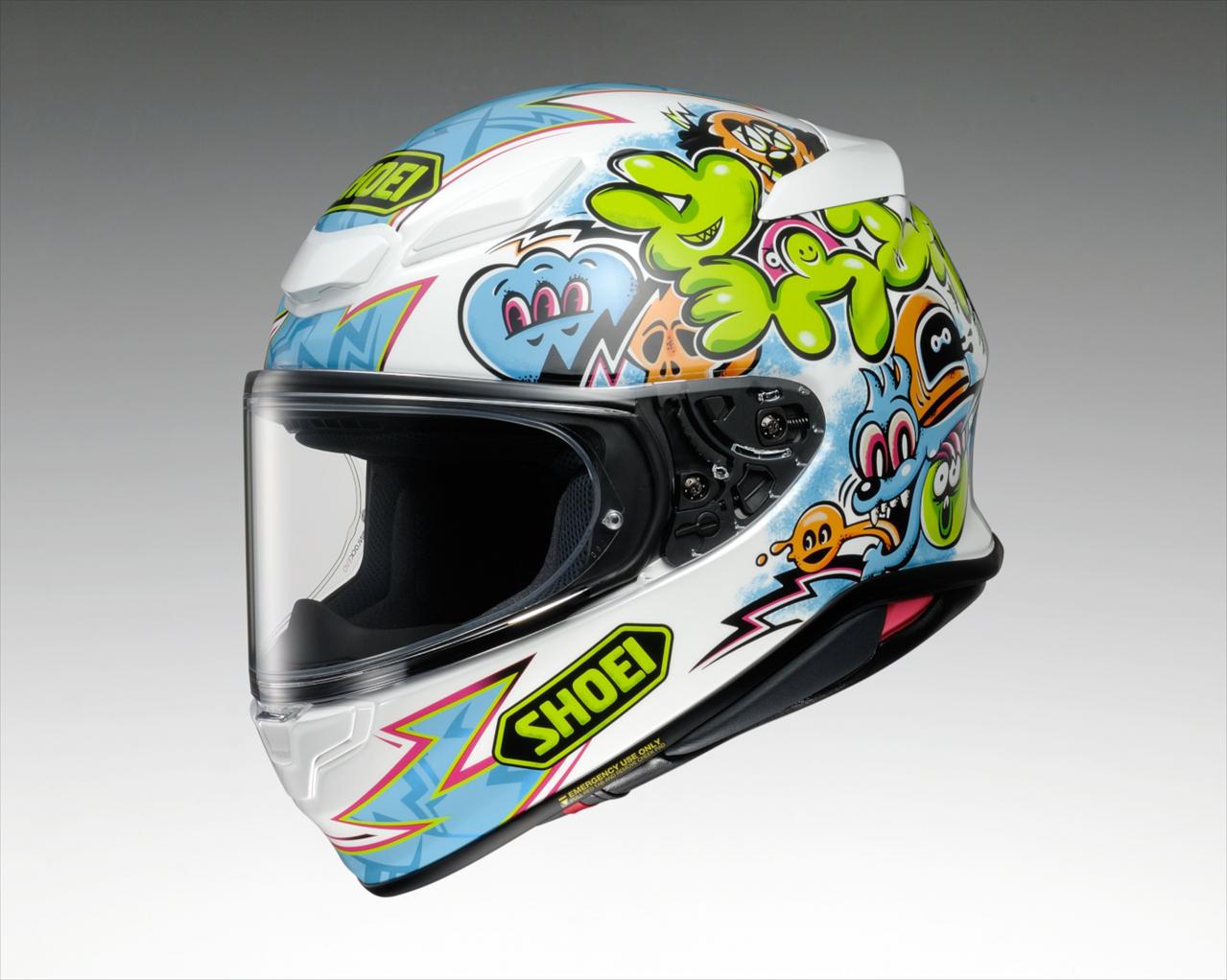 SHOEI】 Z-5 フルフェイスヘルメット Lサイズ ステッカーボム