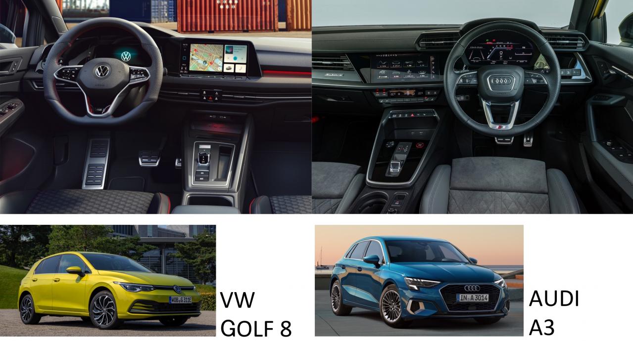 VWゴルフ8とアウディA3に見る操作系の違いってどんな意味があるの？｜ハッチバック｜Motor-Fan[モーターファン]