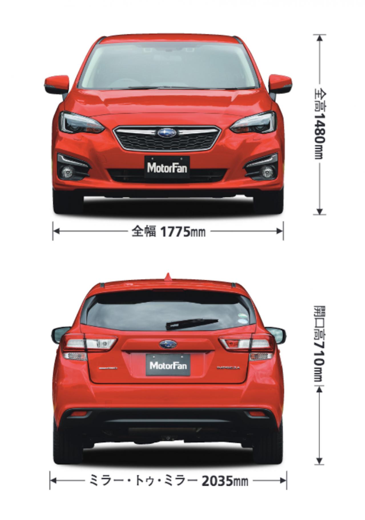 スバル Subaru インプレッサスポーツ ハッチバック 新型 自動車カタログ 価格 試乗インプレ 技術開発 Motor Fan モーターファン